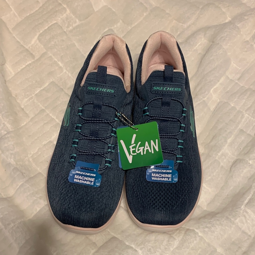 Skechers Dark Blue Vegan women’s Sneakers